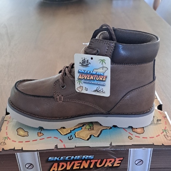 Skechers Other - Skechers Bowland - Truxer Kids Boot - Color: Chocolate - Size: 1